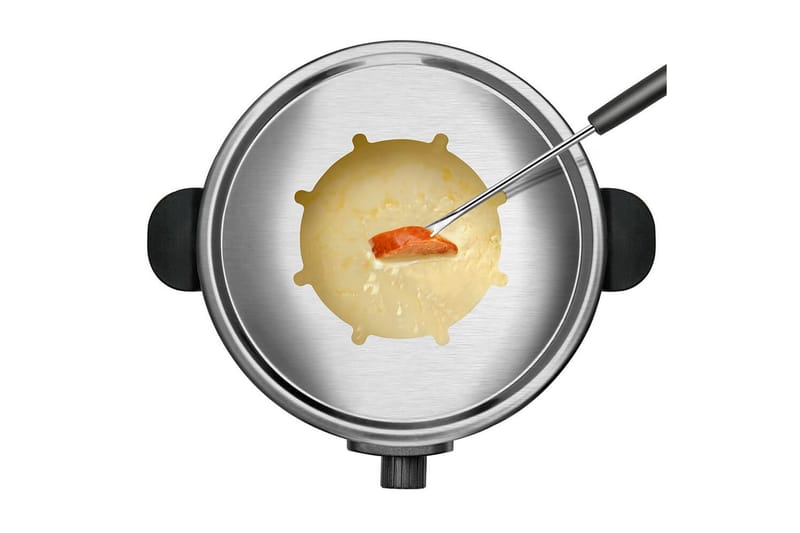 Fonduegryde Taurus 1000W - Sort||Sølv - Husholdning - Madlavning & Bagning - Gryder og kasseroller - Fonduegryder
