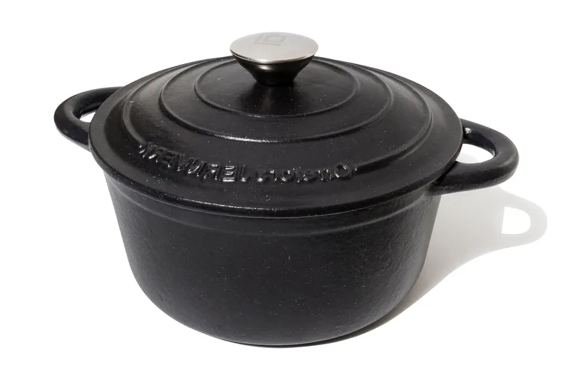 Orrefors Jernverk Gryde Støbejern, 22x10cm Sort