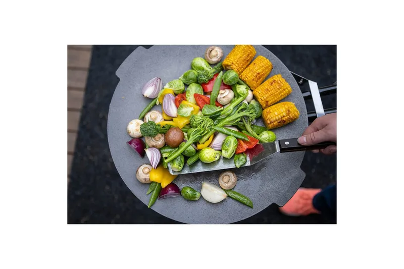 Stegepande Mustang Støbejern med Fødder 45cm - Sort - Husholdning - Madlavning & Bagning - Gryder og kasseroller - Stegepande