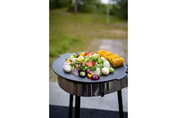 Stegepande Mustang Støbejern med Fødder 45cm - Sort - Husholdning - Madlavning & Bagning - Gryder og kasseroller