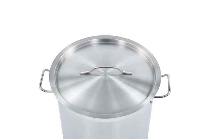Suppegryde 25 L 32 X 32 Cm Rustfrit Stål - Sølv - Gryder og kasseroller - Kaseroller