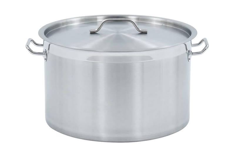 suppegryde 44 l 45 x 28 cm rustfrit stål - Sølv - Gryder og kasseroller - Kaseroller