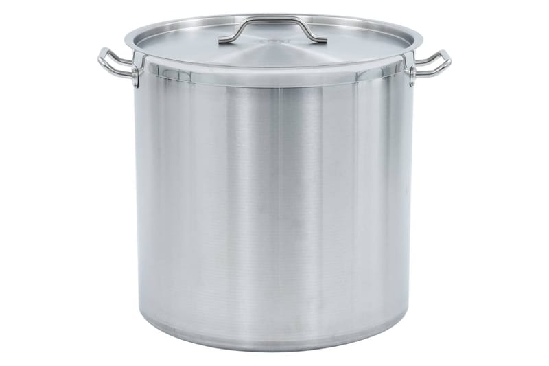 suppegryde 98 l 50 x 50 cm rustfrit stål - Sølv - Kaseroller - Gryder og kasseroller