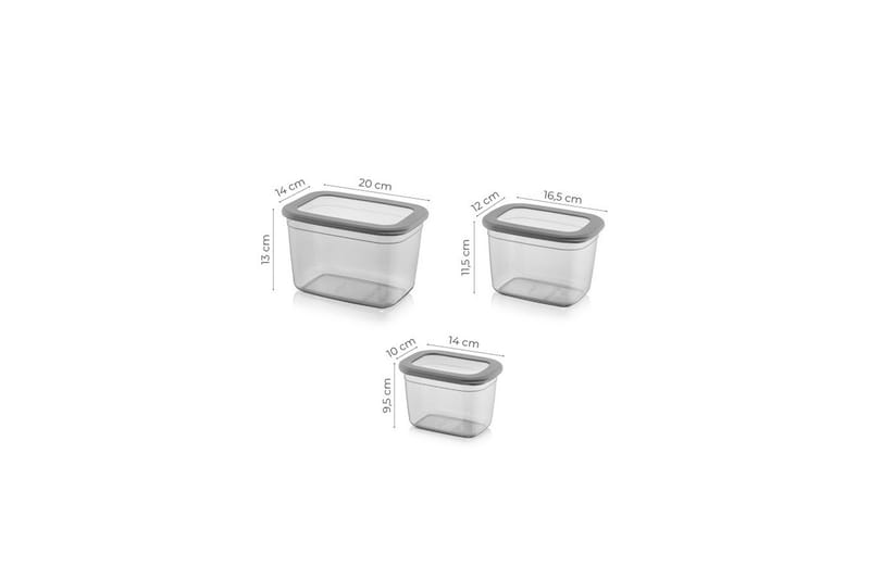 Kiyoaki Förvaringsburk Anthracite - Husholdning - Madlavning & Bagning - Køkkenudstyr - Dåser & syltetøjsglas