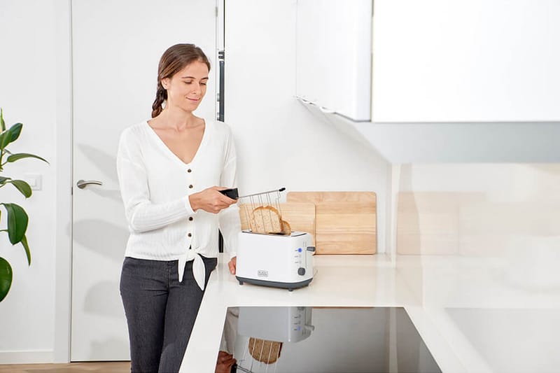 BLACK + DECKER Brødrister - BLACK+DECKER - Husholdning - Madlavning & Bagning - Køkkenudstyr