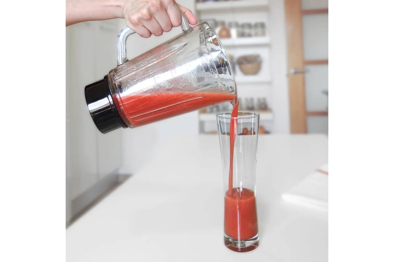 Blender Black+Decker 800W 1,5L Børstet Stål - Grå - Husholdning - Madlavning & Bagning - Køkkenudstyr