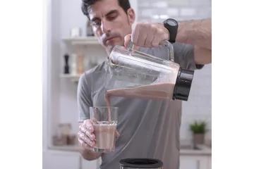 Blender Black+Decker 800W 1,5L Børstet Stål - Grå - Husholdning - Madlavning & Bagning - Køkkenudstyr