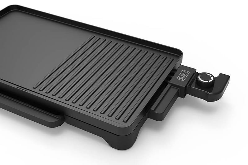 Bordgrill Black+Decker Platt 2200W Sort - Sort - Husholdning - Madlavning & Bagning - Køkkenudstyr
