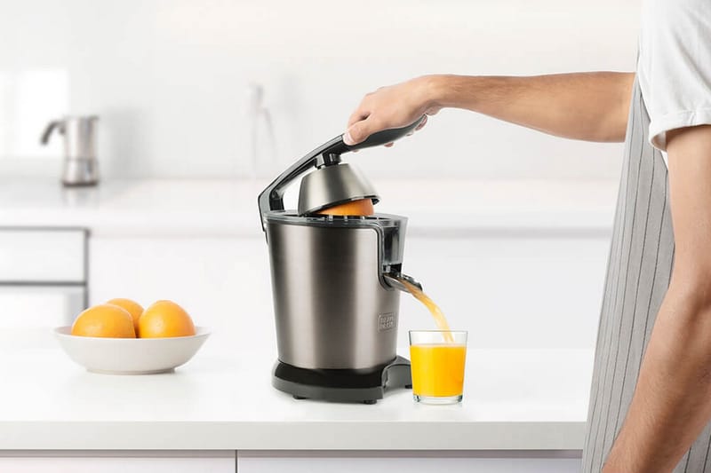 Citruspresser Black+Decker 0,65L - Grå - Husholdning - Madlavning & Bagning - Køkkenudstyr