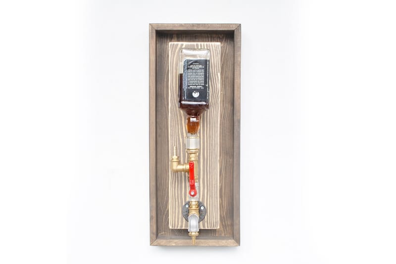 Drikkevarer Dispenser Valnød | Guld - Køkkenudstyr - Byg dit eget udekøkken - Dispenser