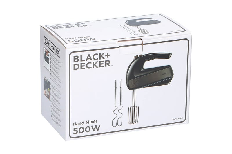 Elpisker Black+Decker 500W - Sort - Husholdning - Madlavning & Bagning - Køkkenudstyr - Øvrige køkkenredskaber