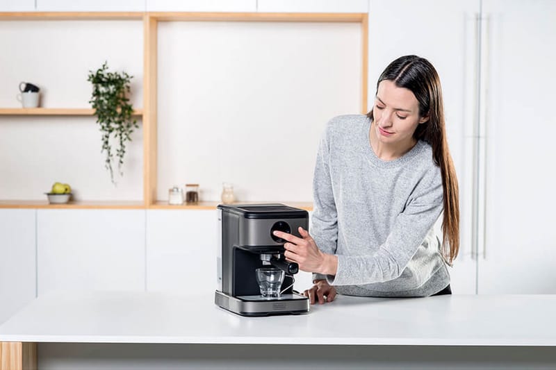 Espressomaskine Black+Decker 20 bar - Grå - Husholdning - Madlavning & Bagning - Køkkenudstyr