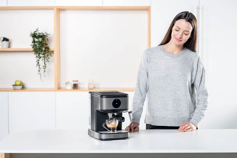Espressomaskine Black+Decker 20 bar - Grå - Husholdning - Madlavning & Bagning - Køkkenudstyr