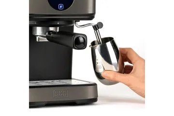Espressomaskine Black+Decker 20 bar - Grå - Husholdning - Madlavning & Bagning - Køkkenudstyr