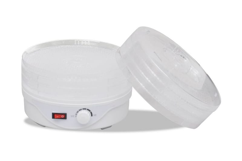 Fødevaredehydrator Med 6 Stabelbare Bakker (Rund) - Husholdning - Madlavning & Bagning - Køkkenudstyr - Øvrige køkkenredskaber