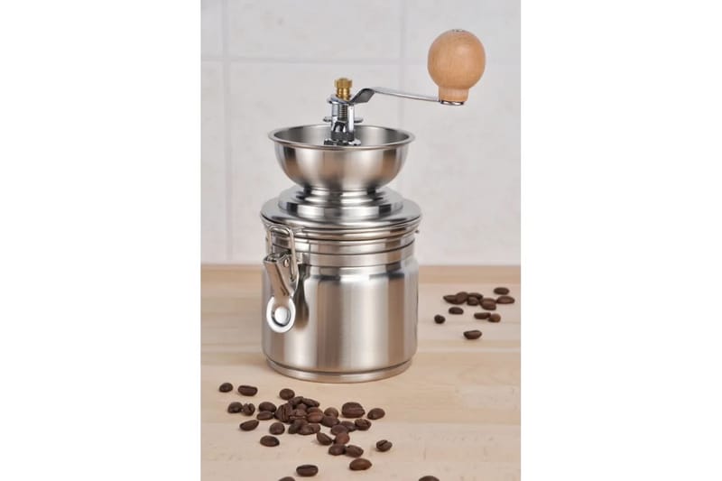 HI manuel kaffekværn rustfrit stål - Kaffekværn & Espressokværn - Køkkenudstyr