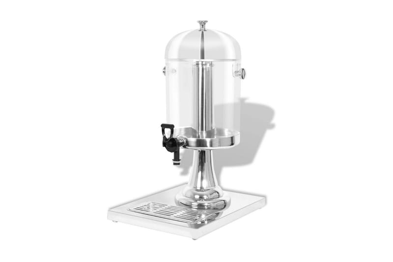 Juicedispenser Rustfrit Stål 8 L - Sølv - Husholdning - Madlavning & Bagning - Køkkenudstyr - Øvrige køkkenredskaber