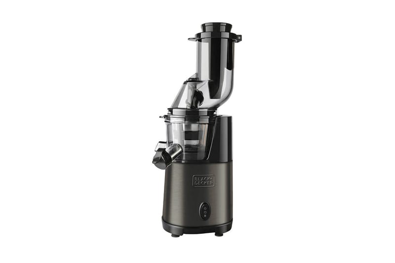 Juicemaskine Black+Decker Slow Juicer BXJE200E Børstet Rustfrit Stål, Grå
