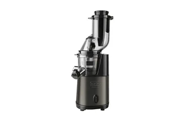 Juicemaskine Black+Decker Slow Juicer BXJE200E Børstet Rustfrit Stål - Grå - Husholdning - Madlavning & Bagning - Køkkenudstyr