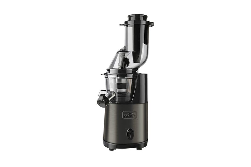 Juicemaskine Black+Decker Slow Juicer BXJE200E Børstet Rustfrit Stål, Grå