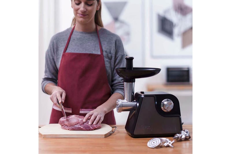 Kødhakker Black+Decker 1000W - Grå - Husholdning - Madlavning & Bagning - Køkkenudstyr