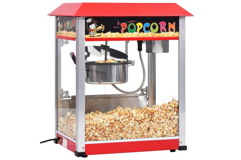 Popcornmaskine Med Teflongryde 1400 W - Popcornmaskine - Køkkenudstyr