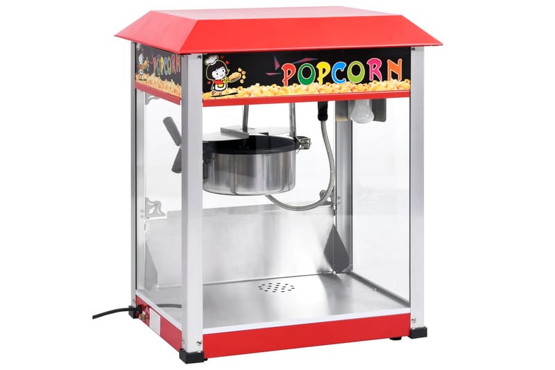 Popcornmaskine Med Teflongryde 1400 W - Husholdning - Madlavning & Bagning - Køkkenudstyr