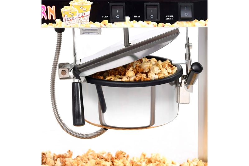 Popcornmaskine Med Teflongryde 1400 W - Husholdning - Madlavning & Bagning - Køkkenudstyr