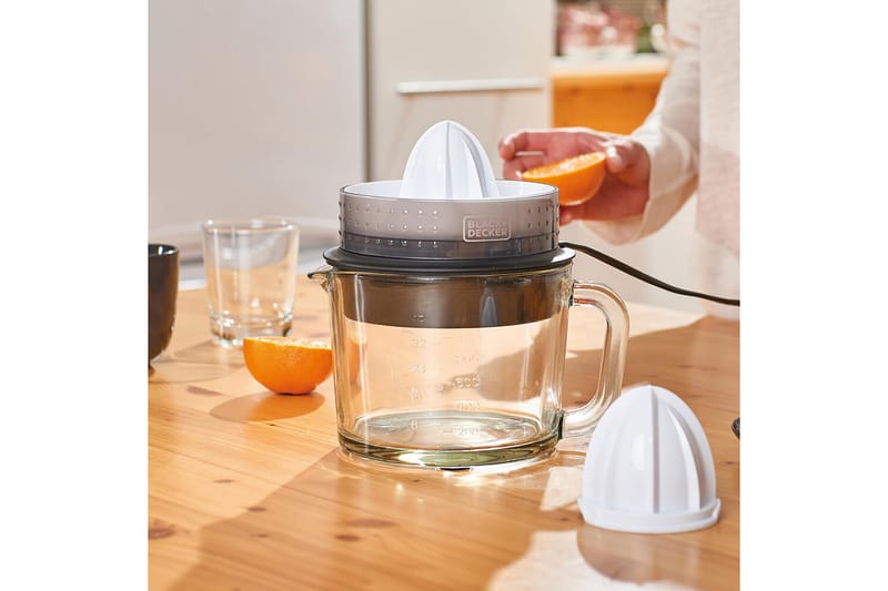 Citruspresser Black+Decker 30W 1L - Hvid - Husholdning - Madlavning & Bagning - Køkkenudstyr - Pressere