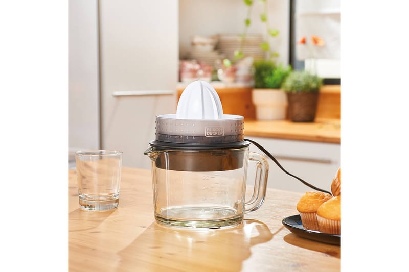 Citruspresser Black+Decker 30W 1L - Hvid - Husholdning - Madlavning & Bagning - Køkkenudstyr - Pressere