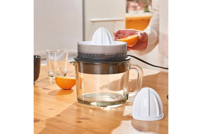 Citruspresser Black+Decker 30W 1L - Hvid - Husholdning - Madlavning & Bagning - Køkkenudstyr - Pressere