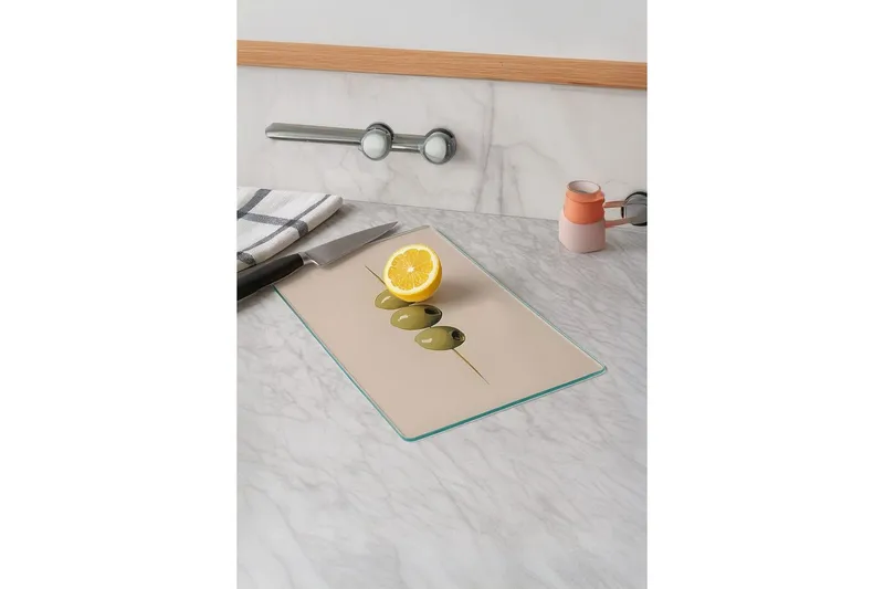 Skærebræt Skære Model 13 - Beige - Husholdning - Madlavning & Bagning - Køkkenudstyr