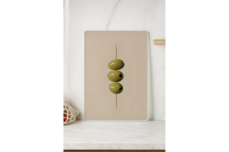 Skærebræt Skære Model 13 - Beige - Husholdning - Madlavning & Bagning - Køkkenudstyr