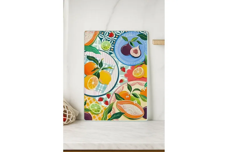 Skærebræt Skære Model 14 - Multifarvet - Husholdning - Madlavning & Bagning - Køkkenudstyr