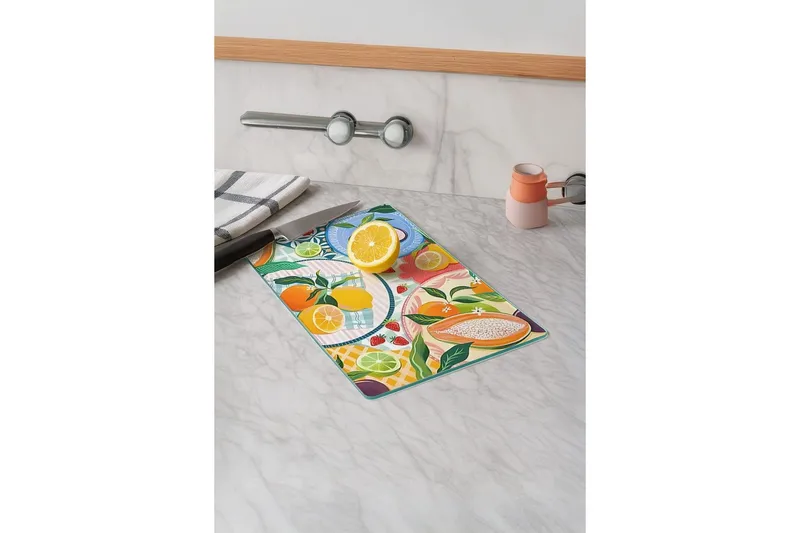 Skærebræt Skære Model 14 - Multifarvet - Husholdning - Madlavning & Bagning - Køkkenudstyr