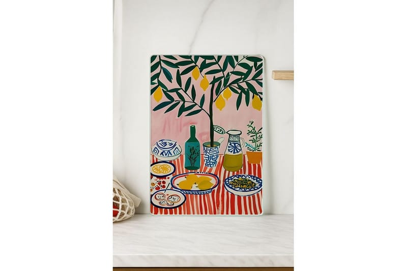 Skærebræt Skive Model 6 - Multifarvet - Husholdning - Madlavning & Bagning - Køkkenudstyr