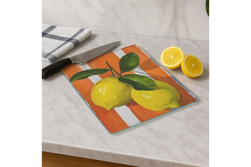 Skærebræt Skive Model 7, Orange