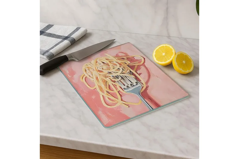 Skærebræt Skive Model 9, Lyserød