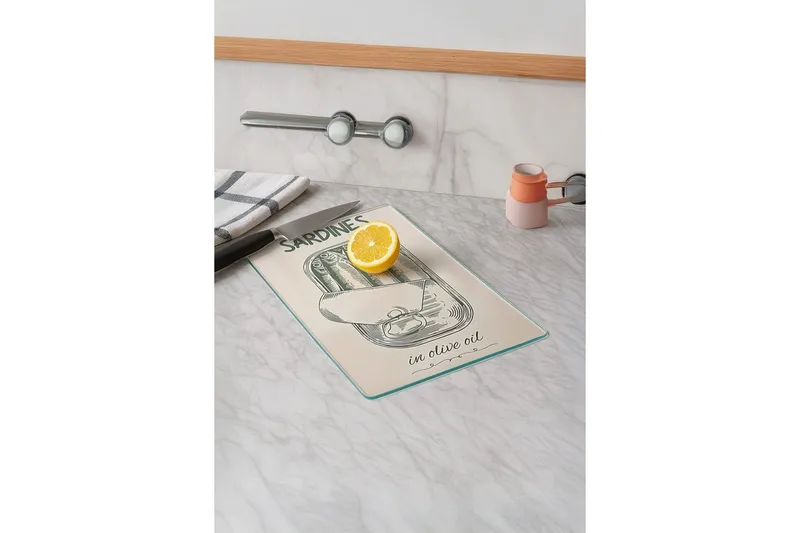 Skærebræt Sosari Model 19 - Beige - Husholdning - Madlavning & Bagning - Køkkenudstyr