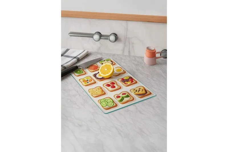 Skærebræt Sosari Model 3 - Multifarvet - Husholdning - Madlavning & Bagning - Køkkenudstyr