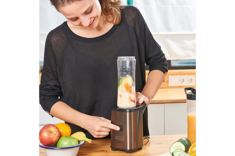 Smoothiemixer Black+Decker 350W - Grå - Husholdning - Madlavning & Bagning - Køkkenudstyr - Øvrige køkkenredskaber