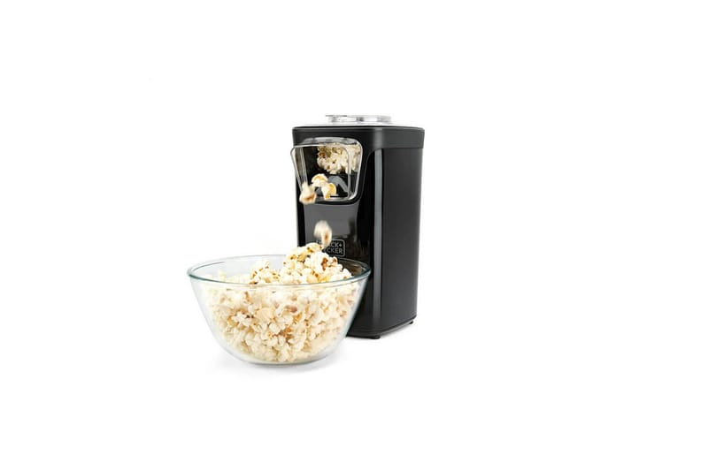 Popcornmaskine Black+Decker 1100W Sort - Sort - Husholdning - Madlavning & Bagning - Køkkenudstyr
