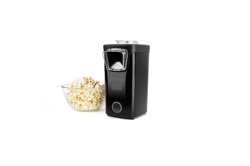 Popcornmaskine Black+Decker 1100W Sort - Sort - Husholdning - Madlavning & Bagning - Køkkenudstyr