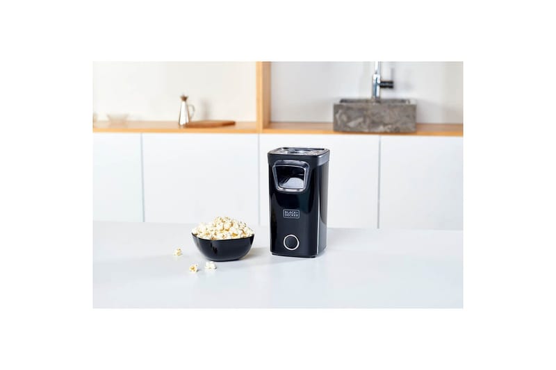 Popcornmaskine Black+Decker 1100W Sort - Sort - Husholdning - Madlavning & Bagning - Køkkenudstyr