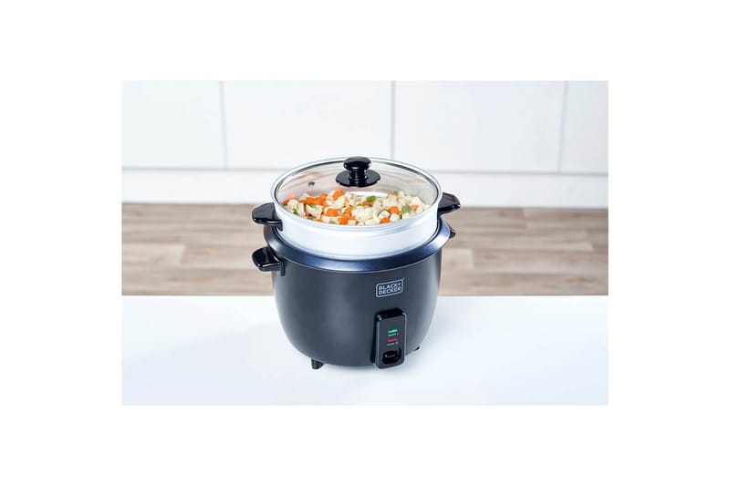 Riskoger Black+Decker 1,8L Sort - Sort - Husholdning - Madlavning & Bagning - Køkkenudstyr