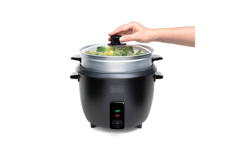 Riskoger Black+Decker 1,8L Sort - Sort - Husholdning - Madlavning & Bagning - Køkkenudstyr