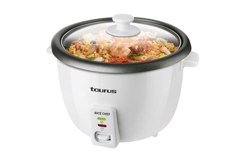 Riskoger Taurus 700W 1.8L Hvid, Hvid