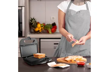 Smørrebrødgrill Black+Decker 2 Rum - Husholdning - Madlavning & Bagning - Køkkenudstyr