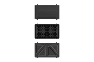 Smørrebrødgrill Black+Decker Sandwich Vaffel - Husholdning - Madlavning & Bagning - Køkkenudstyr