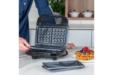Smørrebrødgrill Black+Decker Sandwich Vaffel - Husholdning - Madlavning & Bagning - Køkkenudstyr